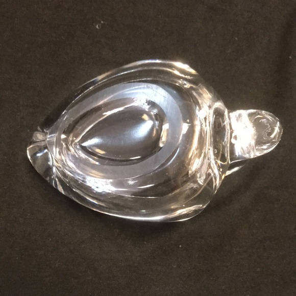 Vintage 40's Duncan & Miller Pall Mall Clear Crystal Duck Ashtray - Picture 4 of 5